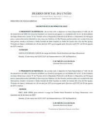 Presidente Lula nomeia Enio Verri para a Direção Geral Brasileira da Itaipu Binacional