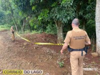 Corpo em decomposição é encontrado por agricultores no interior de Santa Helena