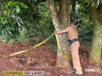 Corpo em decomposição é encontrado por agricultores no interior de Santa Helena