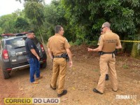 Corpo em decomposição é encontrado por agricultores no interior de Santa Helena