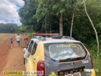 Corpo em decomposição é encontrado por agricultores no interior de Santa Helena