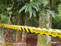 Corpo em decomposição é encontrado por agricultores no interior de Santa Helena