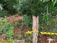 Corpo em decomposição é encontrado por agricultores no interior de Santa Helena