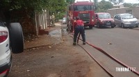 Curto circuito mobiliza o Corpo de Bombeiros no Porto Meira