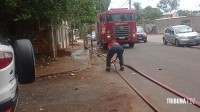 Curto circuito mobiliza o Corpo de Bombeiros no Porto Meira