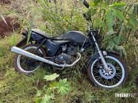 Policia Civil de Santa Terezinha de Itaipu recupera motocicleta furtada a quase uma semana 