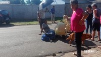 Veiculo de luxo atropela idoso e foge no Bairro Porto Meira