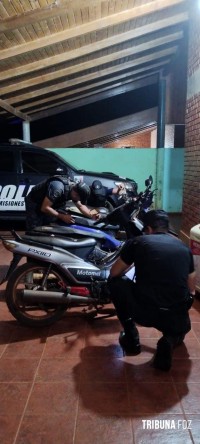 Policia de Misiones apreende cinco motos em Puerto Iguazu