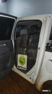 BPFRON apreende 1624 Kg de maconha em Pato Bragado