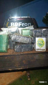 BPFRON apreende 1624 Kg de maconha em Pato Bragado