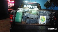 BPFRON apreende 1624 Kg de maconha em Pato Bragado