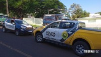 Caminhão desgovernado colide contra o muro da "Creche" Braiz de Moura, no Jardim Jupira