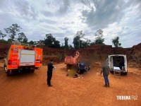 Dois feridos após capotamento de caminhão em Puerto Iguazu, na Argentina