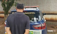 Guarda Municipal cumpre mandado de prisão na Av. das Cataratas