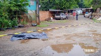 Homem é morto a tiros no Bairro Campos do Iguaçu