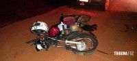 Motociclista fica gravemente ferido após colisão na Av. das Cataratas