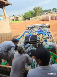 Policia Civil de Santa Terezinha de Itaipu realiza a segunda incineração de drogas do ano