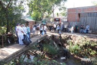 Força-tarefa da Prefeitura de Foz faz limpeza nas margens do Rio M’Boicy 