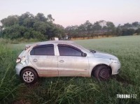 Homem fica ferido ao capotar veículo em Santa Helena