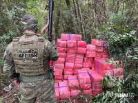 Forcas de segurança apreendem 3,3 toneladas de maconha em Santa Helena