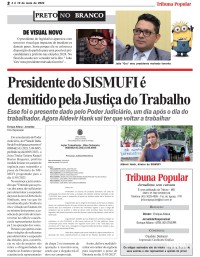 Presidente do SISMUFI é demitido pela Justiça do Trabalho