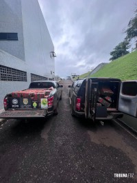 Forças de segurança apreendem 1.005,8 Kg de maconha em Santa Helena