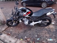 Motociclista morre ao cair de moto no final da Av. Paraná