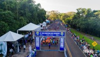 Meia das Cataratas recebeu mais de 4 mil corredores no Parque Nacional do Iguaçu