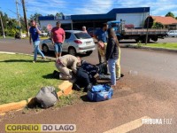 Idoso fica ferido em acidente de trânsito próximo a PRE de Santa Helena