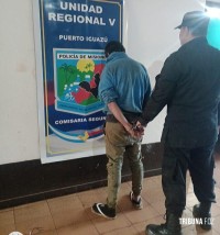 Policia argentina prende jovem envolvido em crimes de furto em Puerto Iguazu