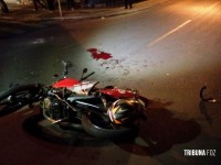 Siate atende duas vítimas graves após colisão na Rua Palometa