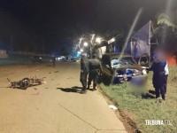 Motociclista fica gravemente ferido após colisão em Puerto Iguazu