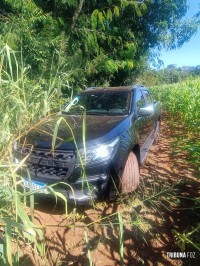 GDE da Polícia Civil recupera caminhonete roubada em Medianeira