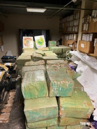PF e BPFRON apreendem mais de quatro toneladas de maconha em Marechal Cândido Rondon
