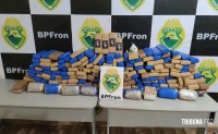 Militares do BPFRON apreende maconha e crack em Guaíra