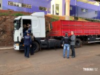 Caminhoneiro é preso com drogas na Ponte da Amizade