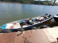 PF resgata pescadores e recupera motor de embarcação roubado no Rio Paraná