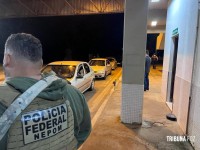 PF realiza operação de combate ao contrabando e descaminho na aduana com a Argentina em Foz do Iguaçu