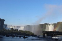 158 quilos de moedas foram retirados do Rio Iguaçu, nas Cataratas do Iguaçu