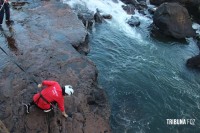 158 quilos de moedas foram retirados do Rio Iguaçu, nas Cataratas do Iguaçu