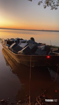 PF e forças estaduais intensificam repressão ao contrabando e apreendem embarcações na fronteira com o Paraguai