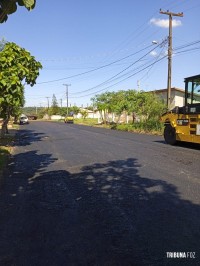 Obras de pavimentação melhoram condições de mobilidade no Jardim Cataratas