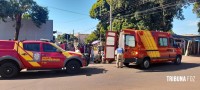 Siate atende duas vítimas após colisão no Bairro Porto Meira