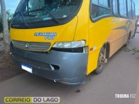 Homem morre e outro fica gravemente ferido em acidente envolvendo motocicleta e ônibus em Santa Helena