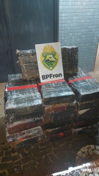 BPFRON apreende mais de 218,6 Kg de maconha em Santa Helena