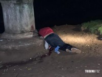 Homem sem identificação é morto a tiros no Campos do Iguaçu