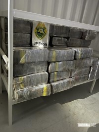 BPFRON apreende 984,5 Kg de maconha no distrito de Moreninha em Santa Helena