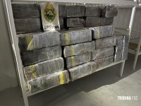 BPFRON apreende 984,5 Kg de maconha no distrito de Moreninha em Santa Helena