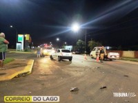 Motociclista tem fratura exposta após acidente na PR-317 em Santa Helena