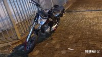 Motociclista é socorrido pelo Siate após colisão defronte a UNIMED